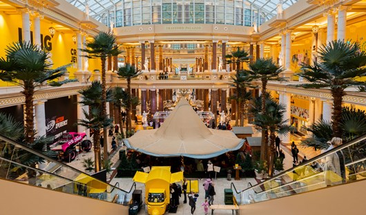 Trafford Palazzo event Tipi